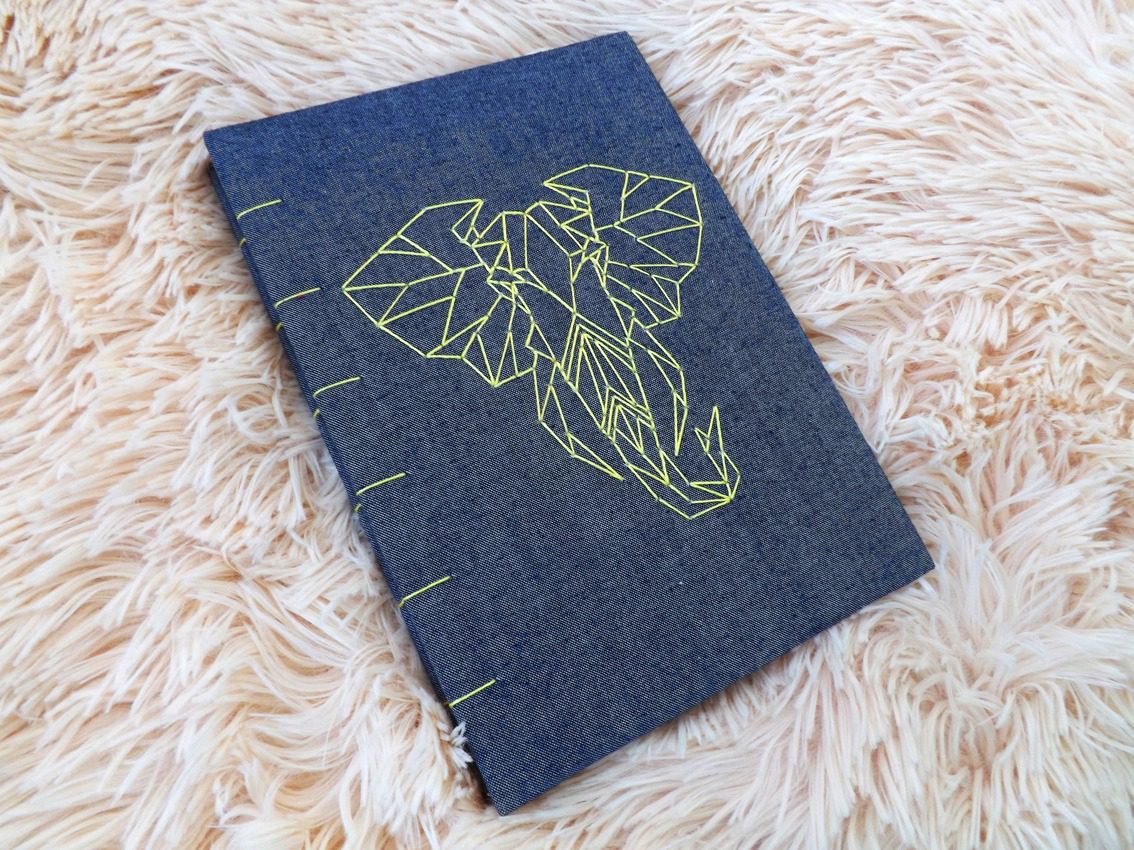 jurnal handmade, legatorie copta, jurnal elefant, jurnal coptic, jurnal a5